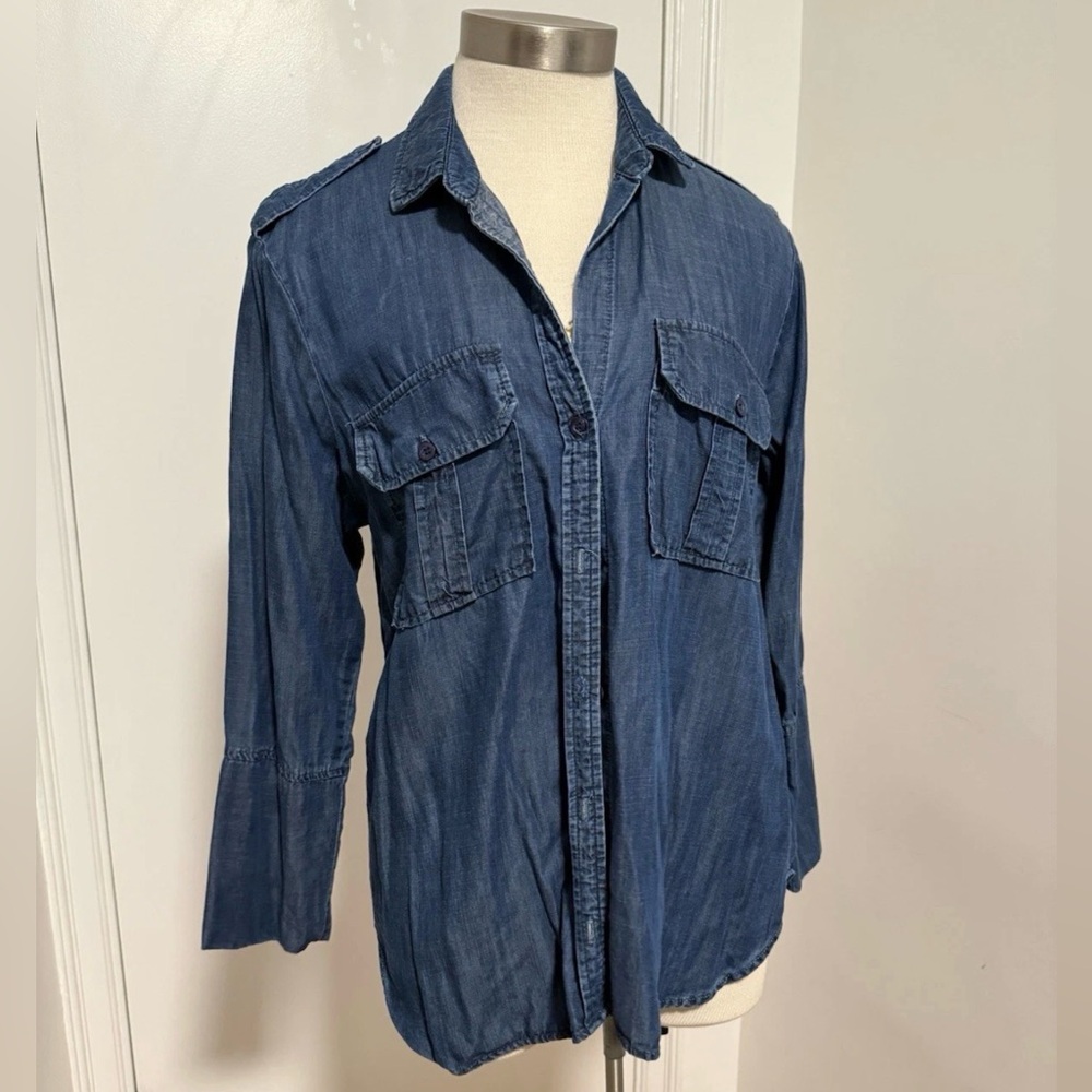 Bella Dahl Ladies Denim Shirt Size L